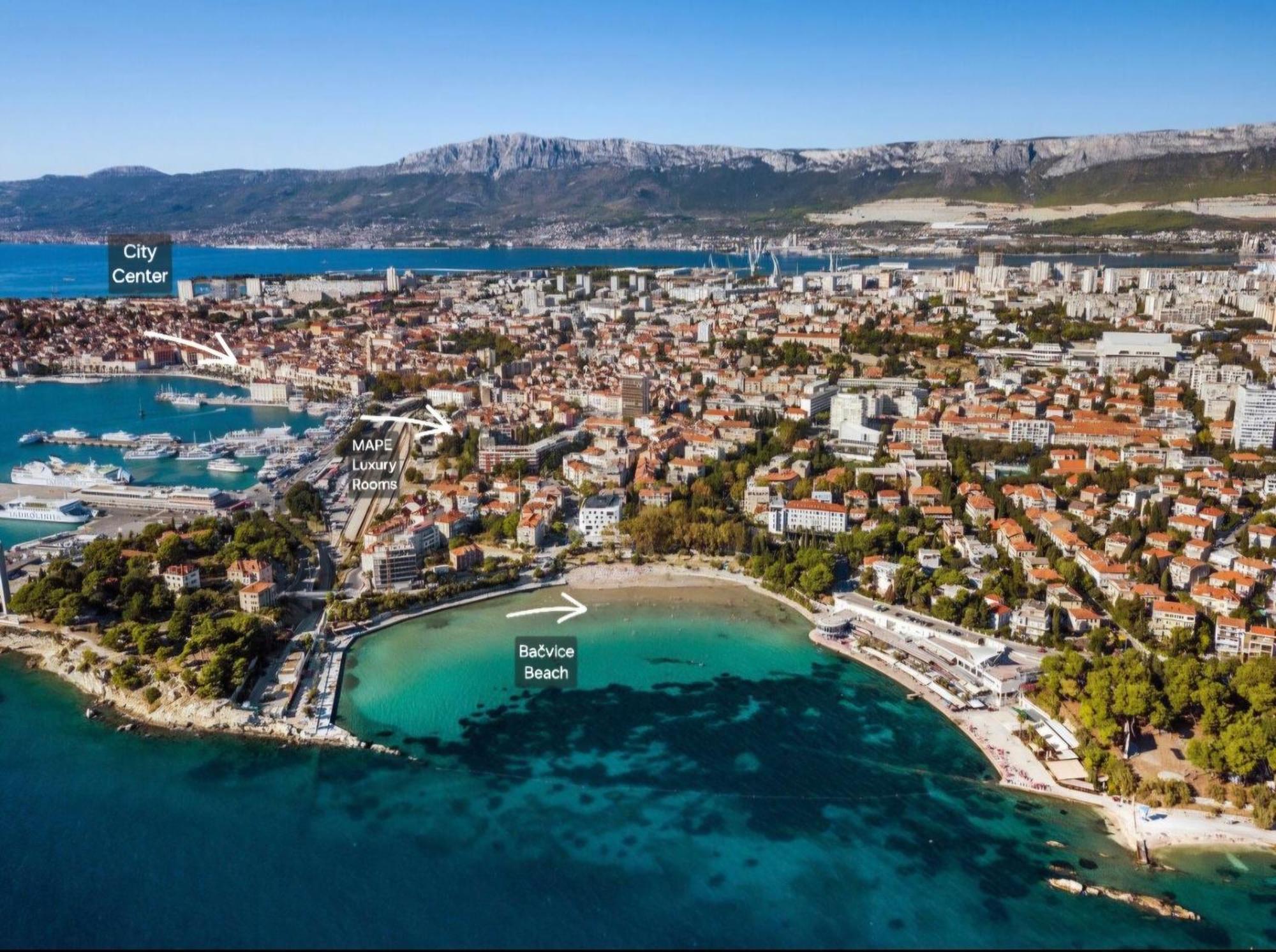 Ma Pe Luxury Rooms Split Bagian luar foto